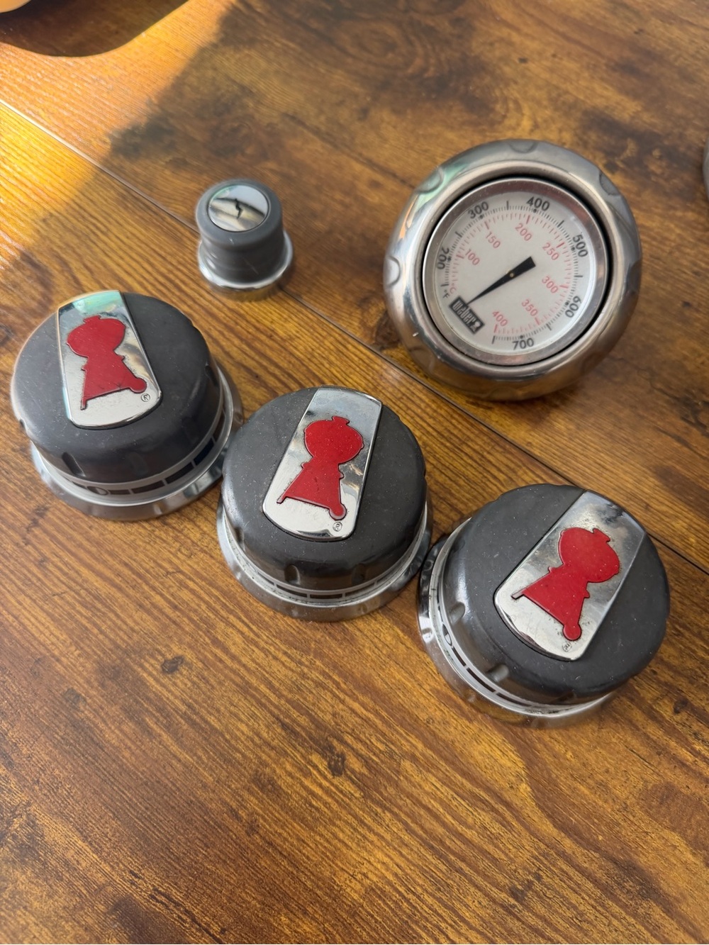 Weber Genesis E-330 OEM Control Knobs Sear Knob Thermometer Grill Parts